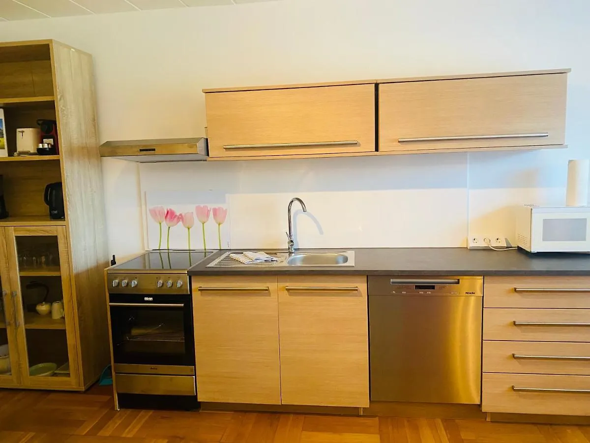 Ferienwohnungen Bachblick Übersee Apartman